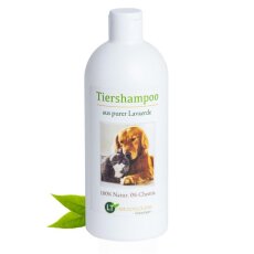 Bio-Tiershampoo | chemie- und seifenfrei | hypoallergen | gegen Juckreiz | mit original marokkanischer Lavaerde | 500 ml | PUR