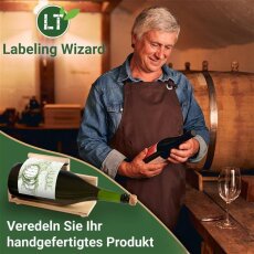 HI BOY Aufsatz f&uuml;r grosse Beh&auml;lter |  Zubeh&ouml;r zum LABELING WIZARD