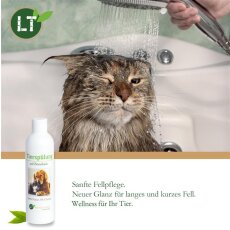 Tiersp&uuml;lung | Bio | sanfter Conditioner tensidfrei &amp; silikonfrei | hypoallergen | auf Zitrusbasis | 250 ml | neuer Glanz f&uuml;r Kurz- und Langfell | K&auml;mmhilfe Entfilzung