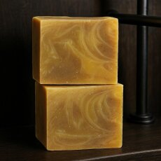Haarseife Ghassoul Heilerde | handgesiedete Naturseife mit Bio-Avocado&ouml;l &amp; Kakaobutter | bei fettigem Haar &amp; Unreinheiten | vegan | 100 g