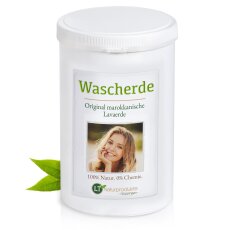 Wascherde | Original aus Marokko | 1 kg | feines braunes...