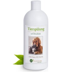 Tiersp&uuml;lung | Bio | sanfter Conditioner tensidfrei &amp; silikonfrei | hypoallergen | auf Zitrusbasis | 500 ml | neuer Glanz f&uuml;r Kurz- und Langfell | K&auml;mmhilfe Entfilzung